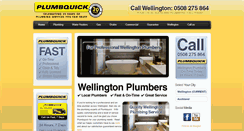 Desktop Screenshot of plumbquickwellington.co.nz